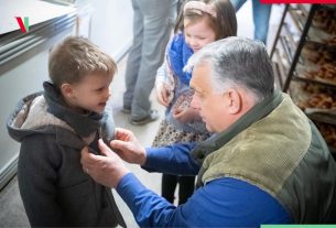 Orbán Viktor és unokái