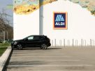 Szeged, Makkosháza Aldi, áruház, parkoló