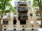 Szeged, kiégett lakás, kiégett, leégett, tűz, lakástűz, Arany János utca