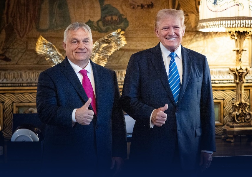 Orbán Viktor Donald Trumppal tárgyalt a béke lehetőségeiről