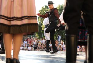 Szeged, felvonulás, XIV. Martin György Néptáncfesztivál, néptánc, fesztivál, Dugonics tér, kultura, hagyomány