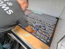 Nem csak klímaberendezést rejtett a furgon az M1-es autópályán